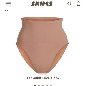 NWOT SKIMS SIZE L/XL CORE CONTROL BRIEF